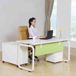 辦公家具現(xiàn)代時(shí)尚簡(jiǎn)約板式大班臺(tái)老板桌椅組合主管總裁桌特價(jià)